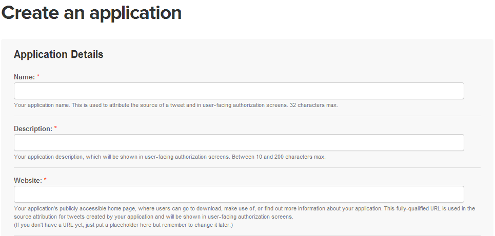 Creating app form-1